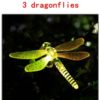 3 dragonflies