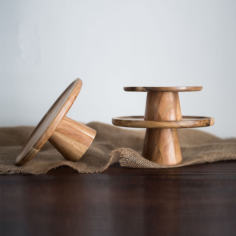 Japanese Style Wooden Fruit Plate