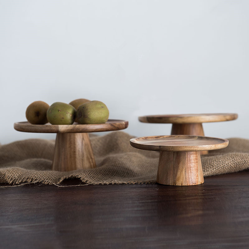 Japanese Style Wooden Fruit Plate