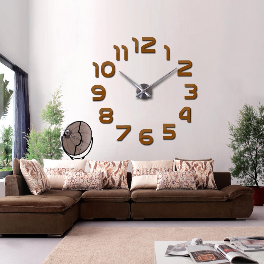 DIY Minimalistic Design Self-Adhesive Wall Clock